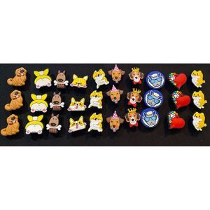 Dog Lover Croc Charms Pack‎ 30pcs